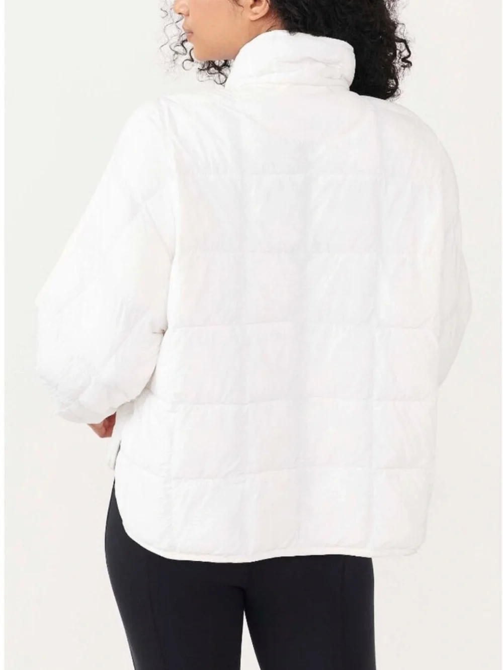FP MOVEMENT Pippa Packable Puffer Jacket / White size L NWT